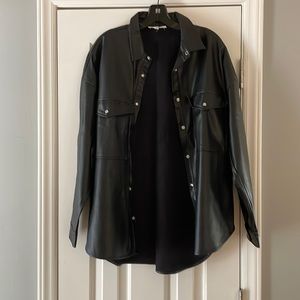 12th Tribe leather shirt